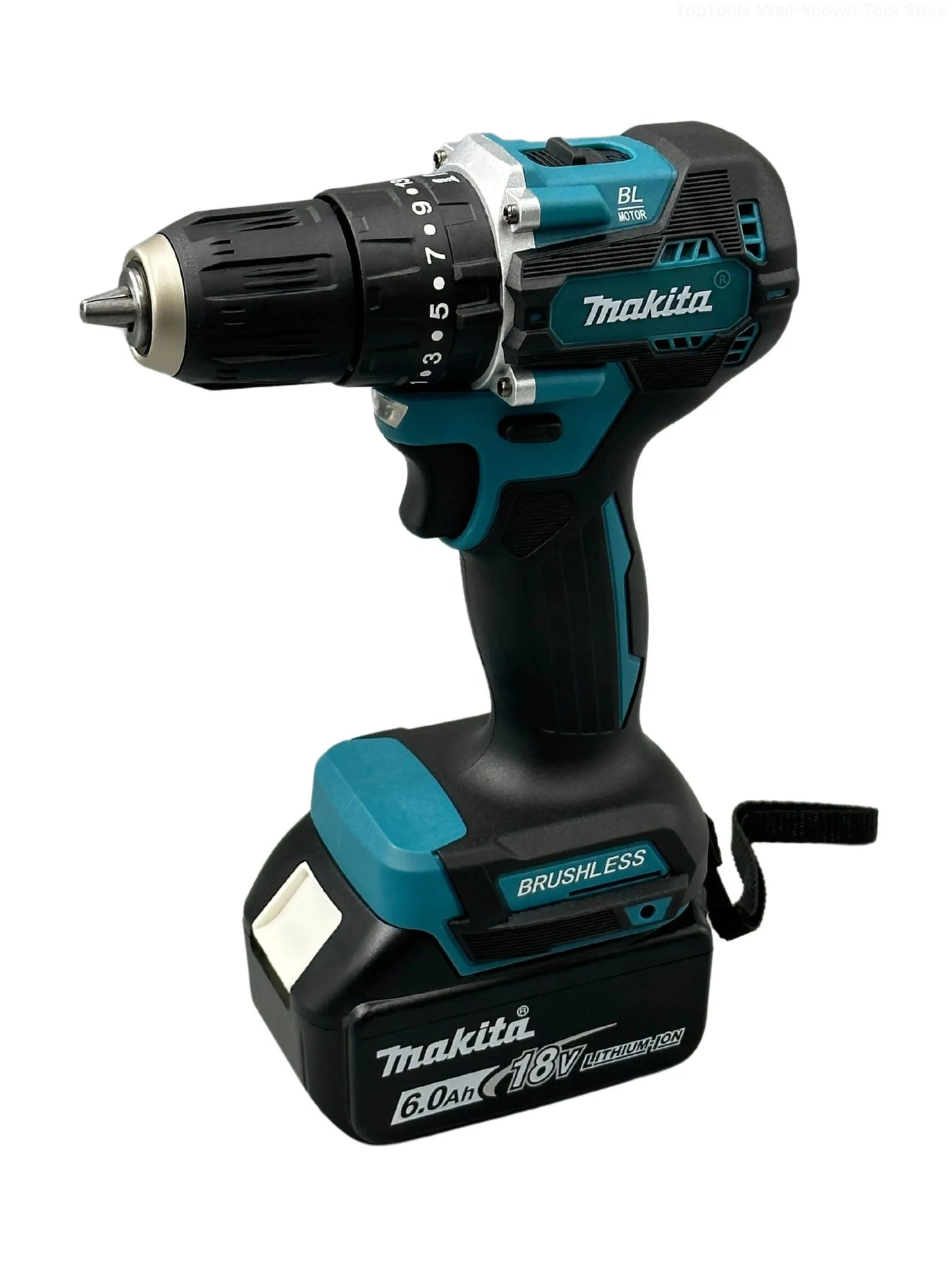 Taladro percutor inalámbrico Makita DDF487, 18 V, motor sin escobillas, velocidad variable, herramientas eléctricas de impacto, taladro eléctrico (sin bateria)